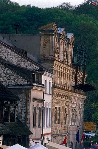 Kazimierz Dolny, kamienice na starym mieście